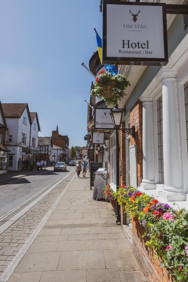 The Stag Hotel, Restaurant And Bar Lyndhurst Exterior photo